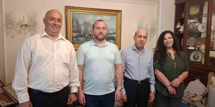 د. . يعقوب طعمة يجول على فعاليات طرابلس برفقة الأعلامية  ميراي عيد  ... والاولوية  شؤون المدينة 